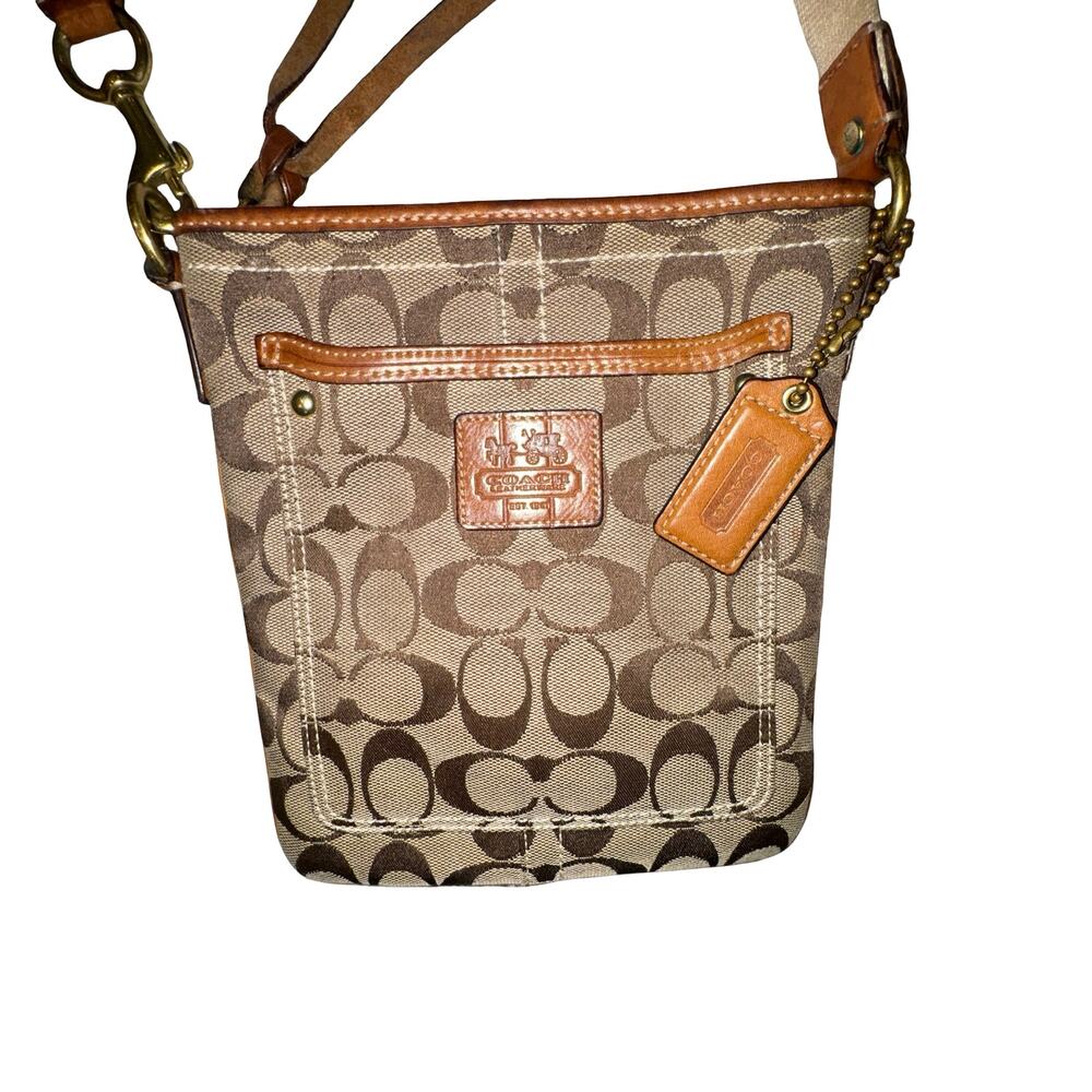 Coach Y2K Hamptons Signature North South Swingpack Crossbody